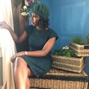 Calvin Klein leopard print dress